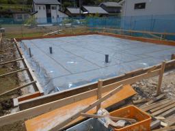 防蟻防湿ターミダンシート張り